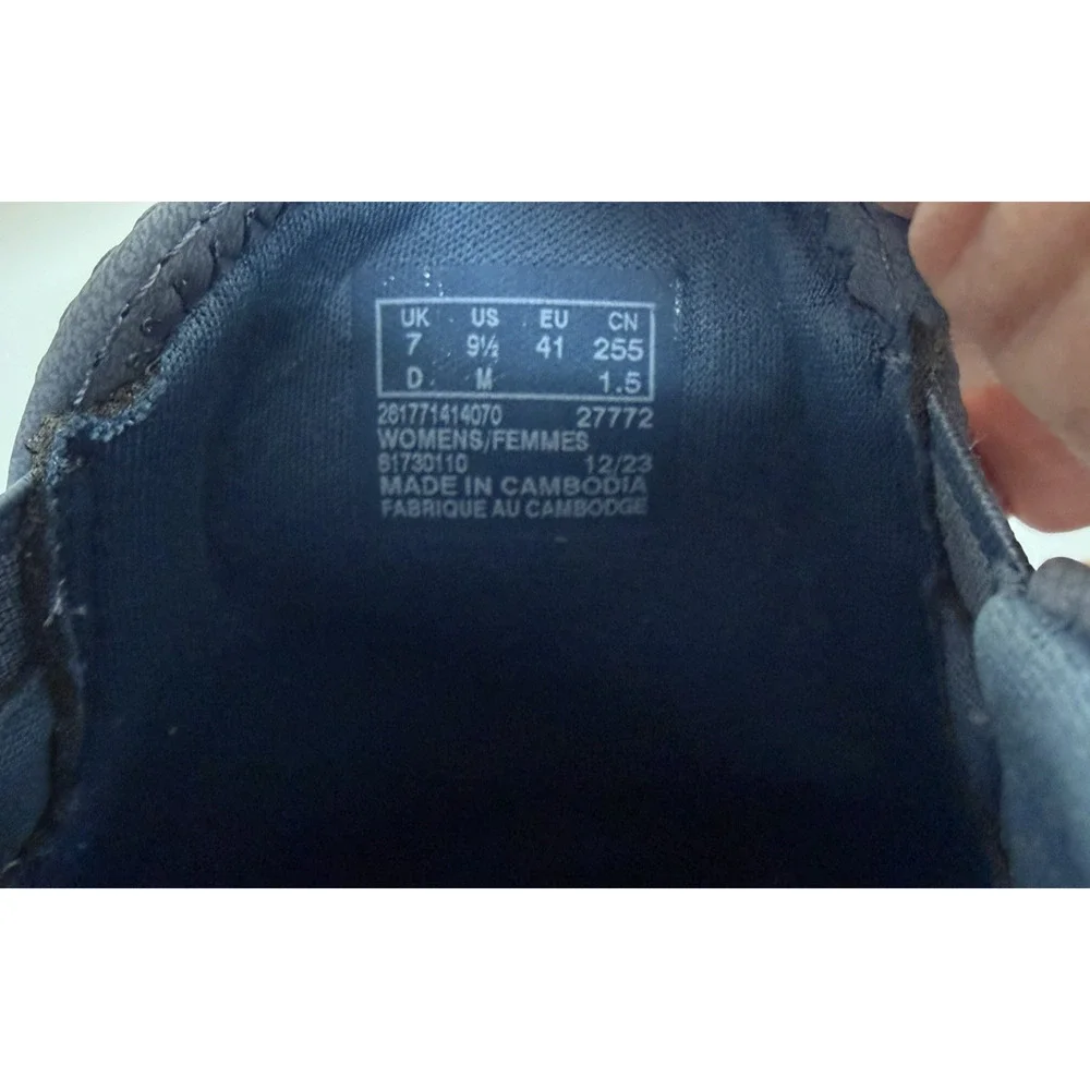 Clarks‎ Womens Audreigh Cove Blue Active Shoes Size 9.5 Comfort Casual Cushion